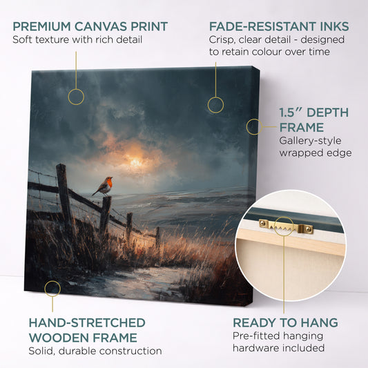 First Song - Canvas Print