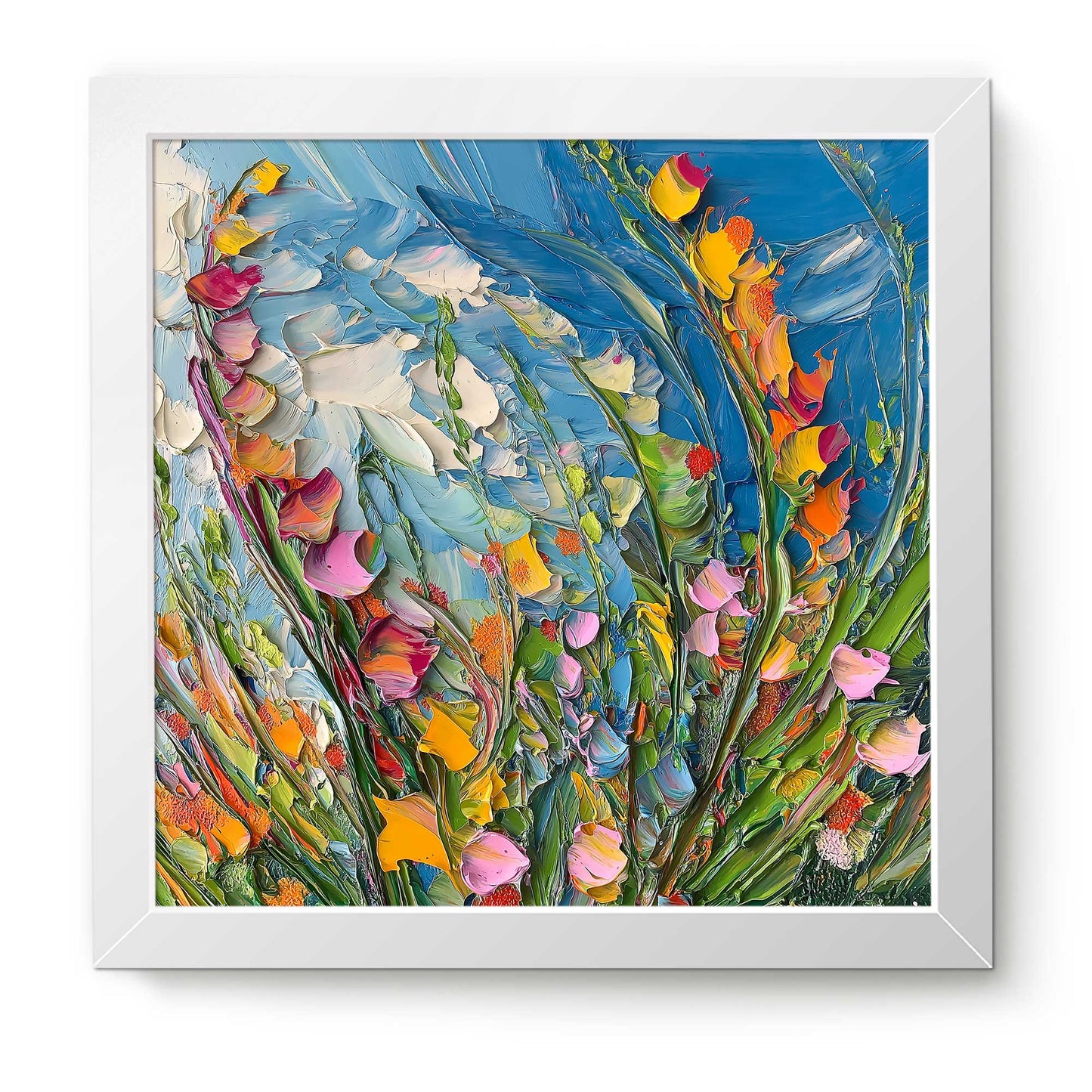 Floral Chorus - Fine Art Print (16" x 16")