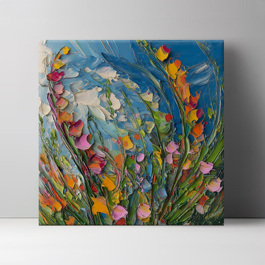 Floral Chorus - Canvas Print