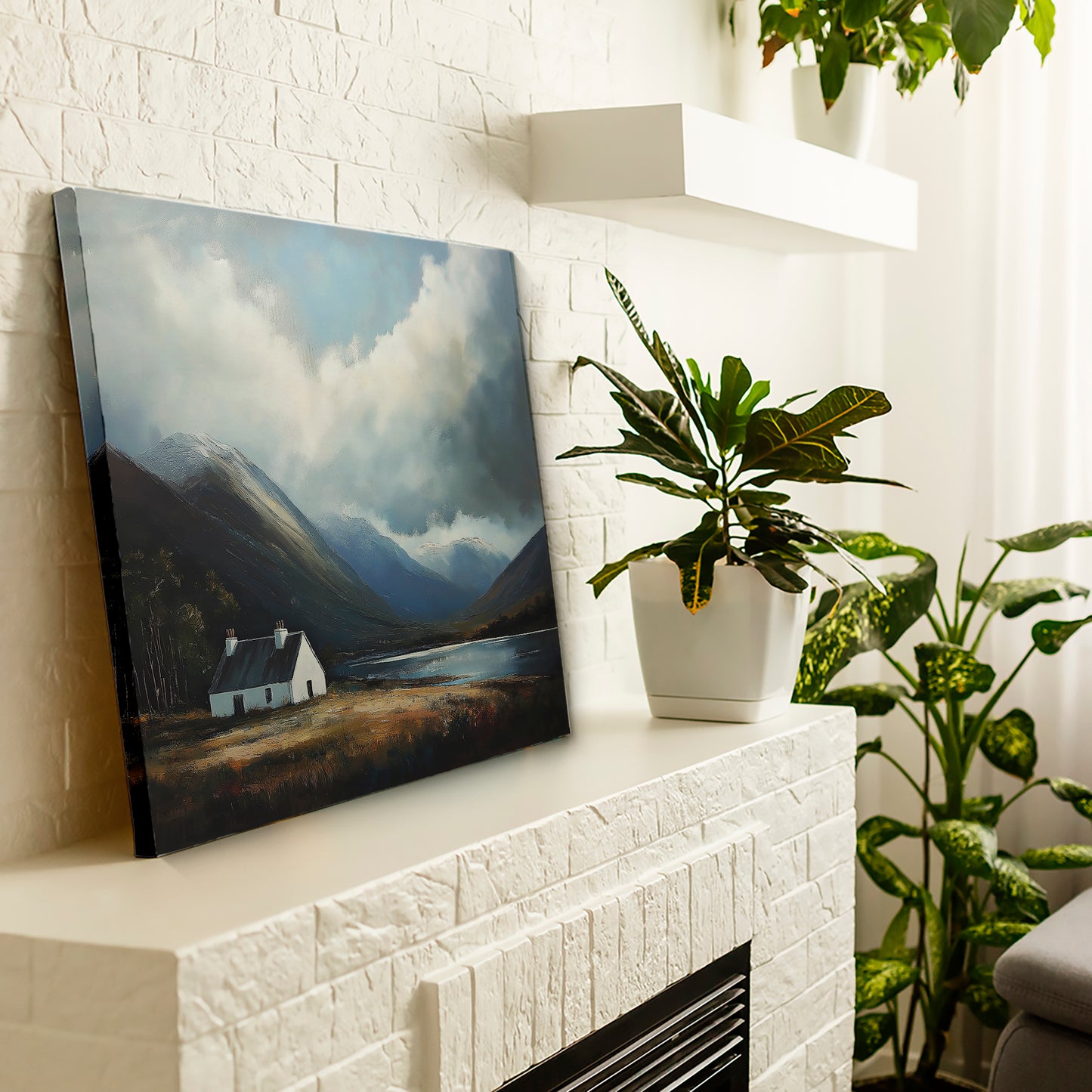 Glencoe Croft - Canvas Print