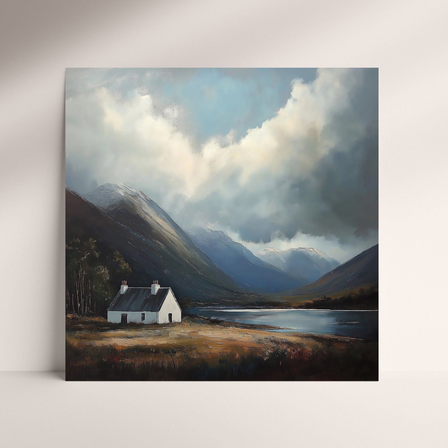 Glencoe Croft - Fine Art Print (16" x 16")