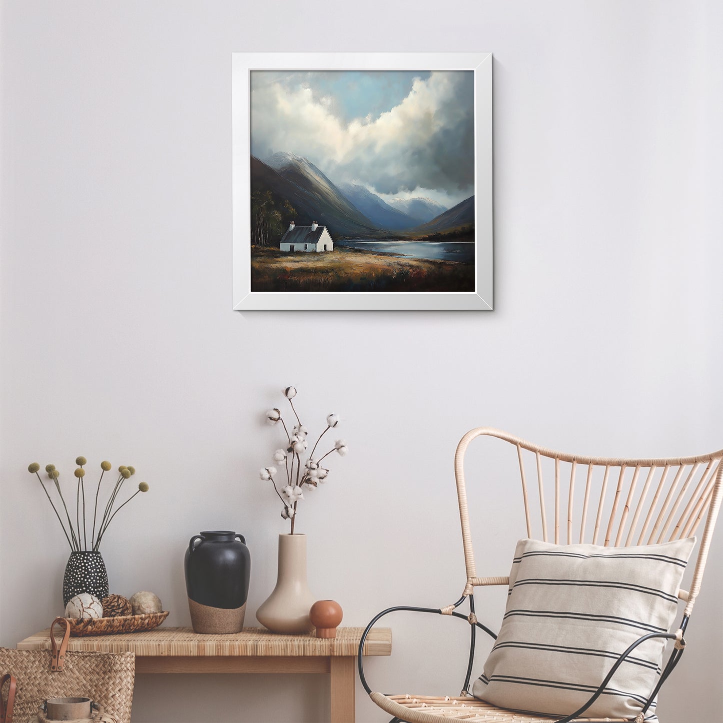 Glencoe Croft - Fine Art Print (16" x 16")