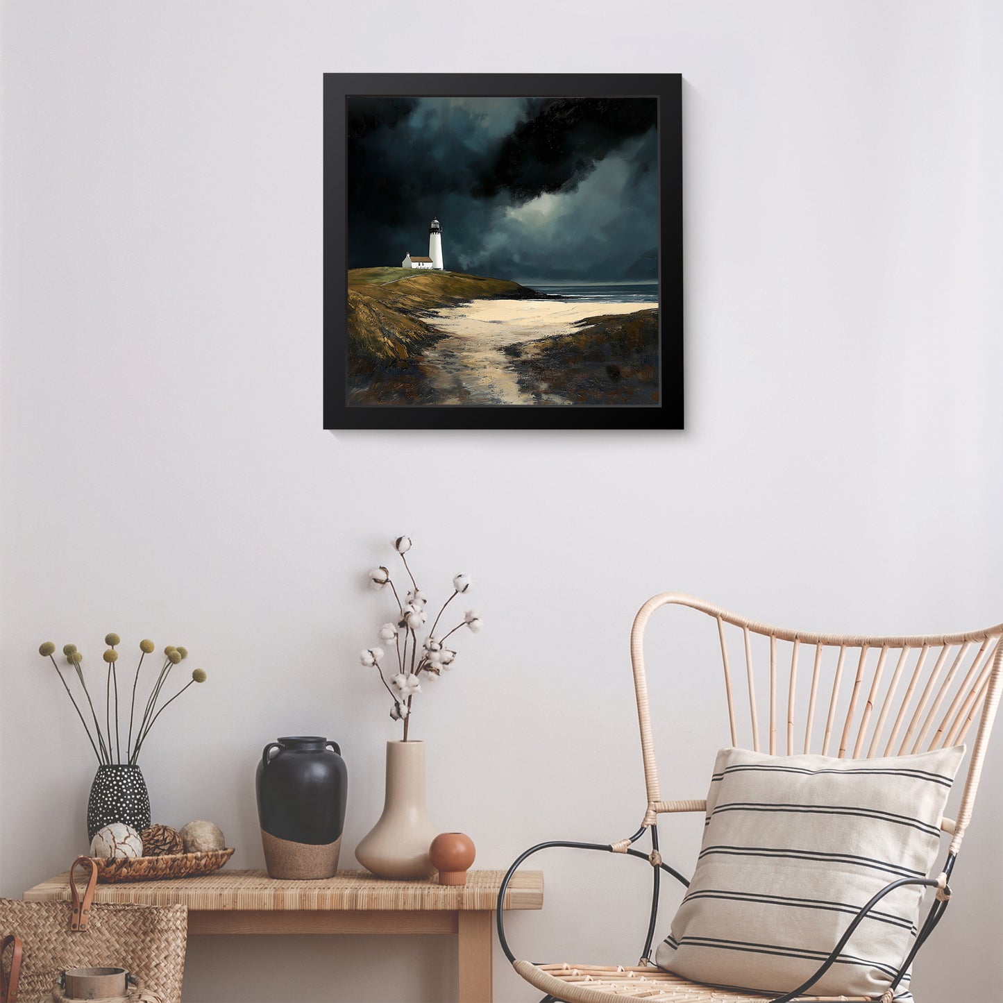 Lone Watch - Fine Art Print (16" x 16")