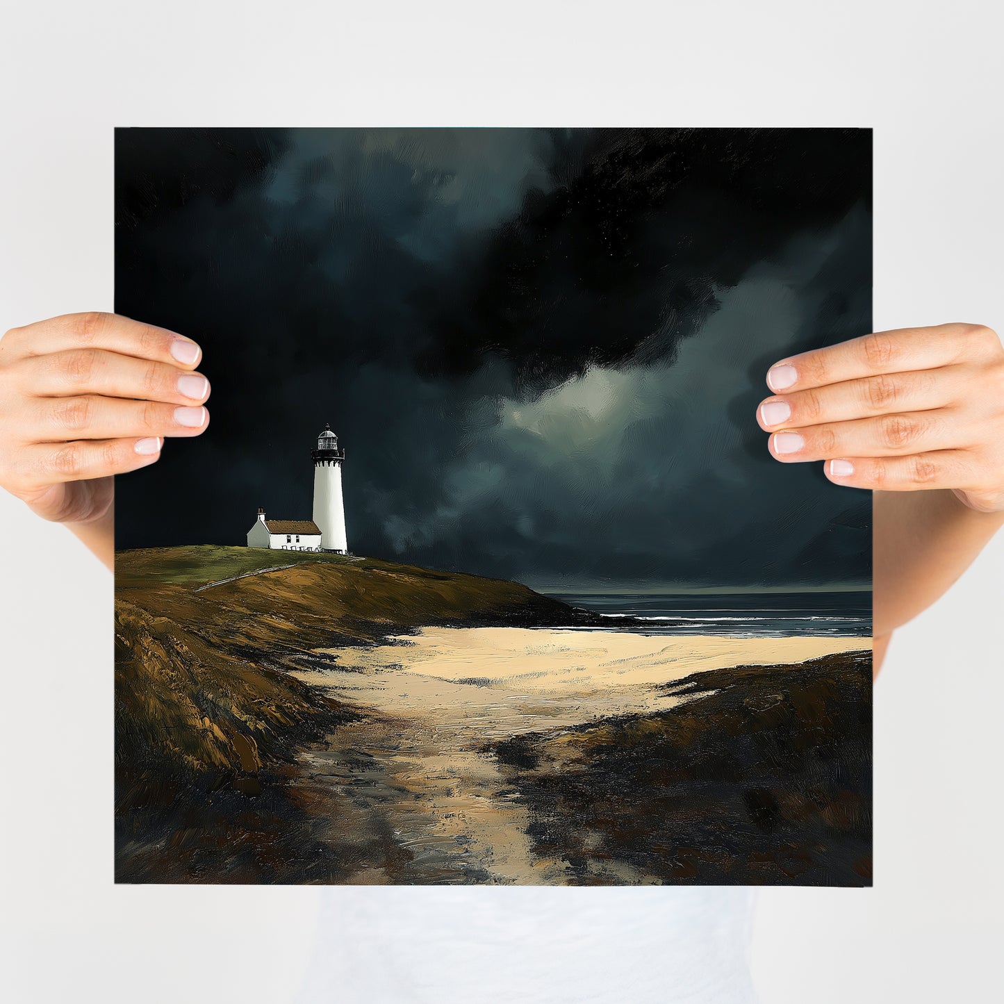 Lone Watch - Fine Art Print (16" x 16")
