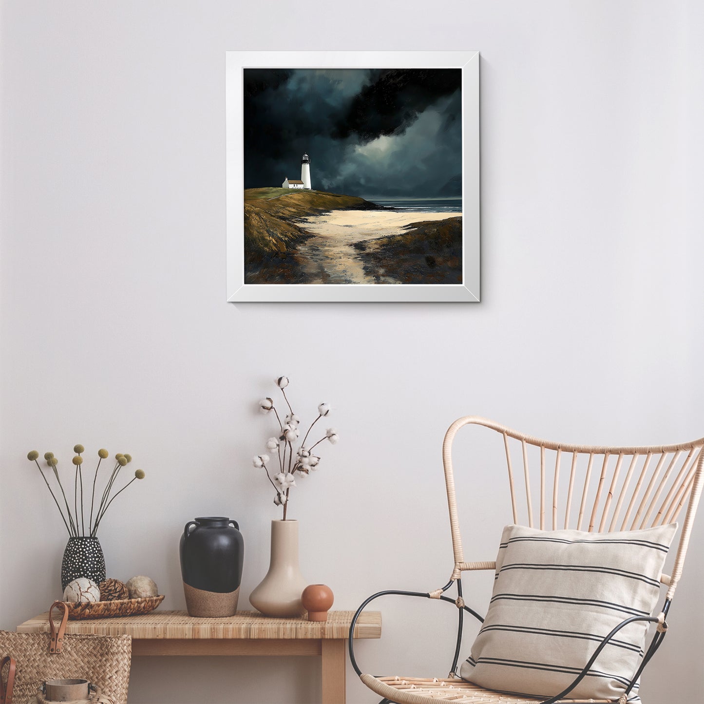 Lone Watch - Fine Art Print (16" x 16")