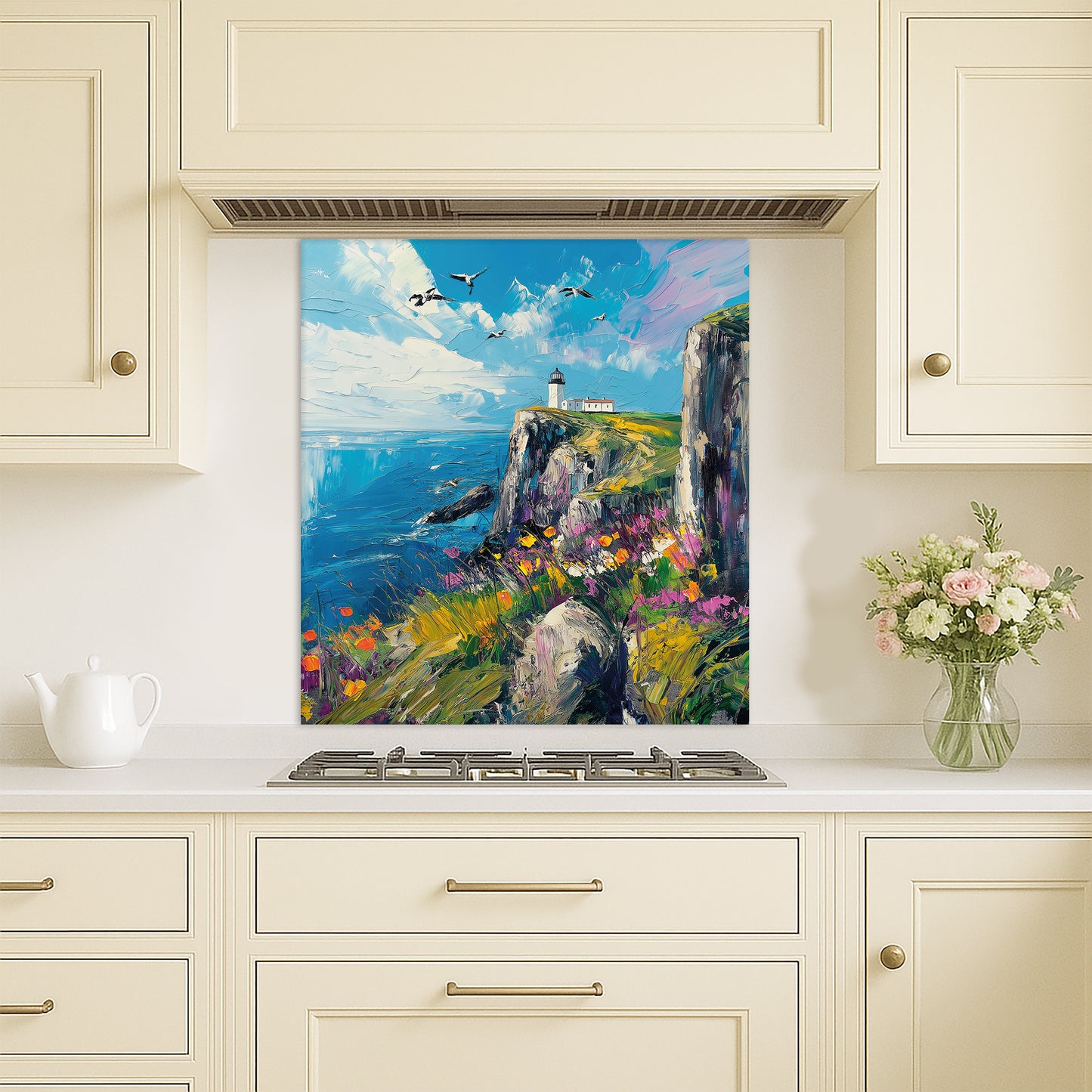 Watcher of the Waves - Kitchen Splashback