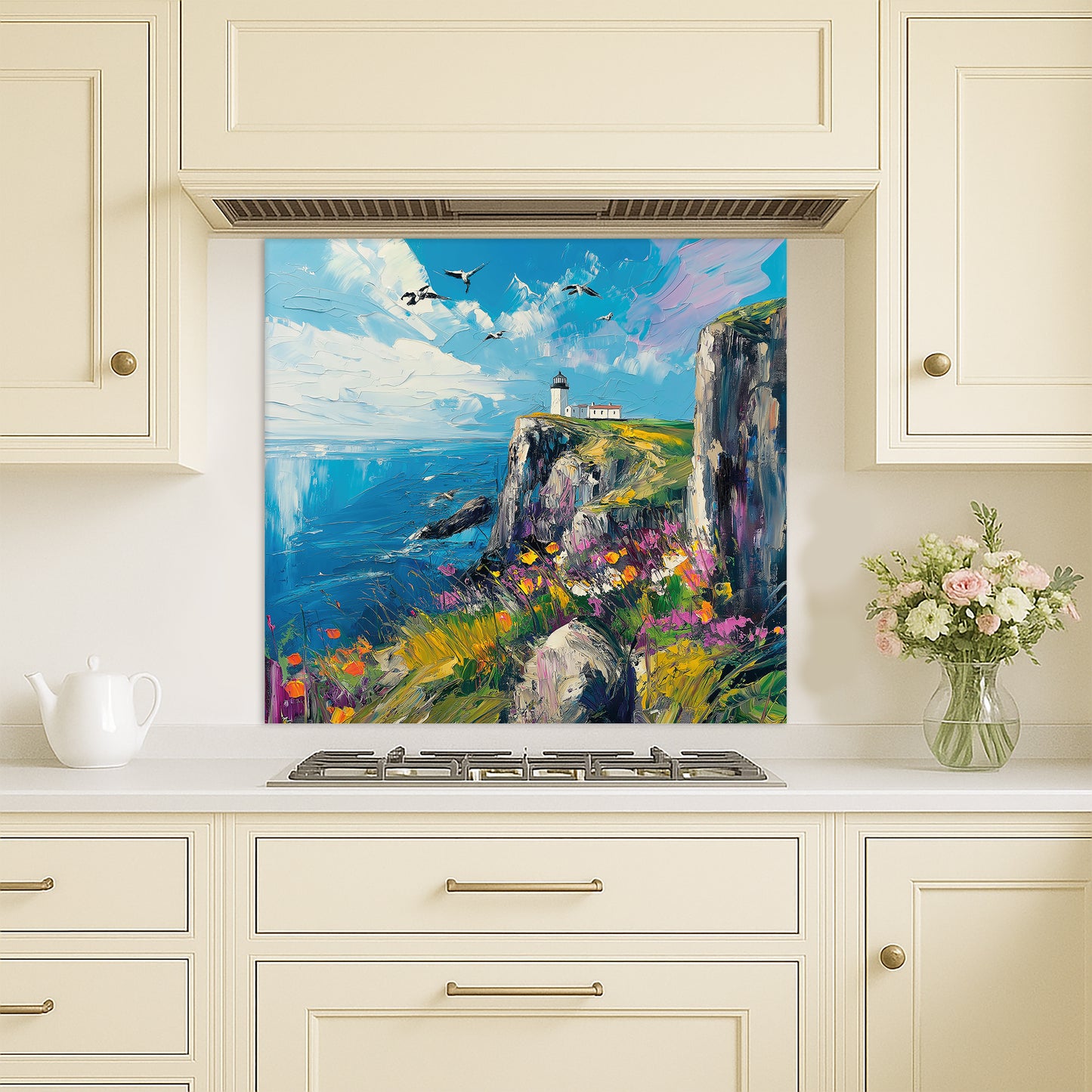 Watcher of the Waves - Kitchen Splashback
