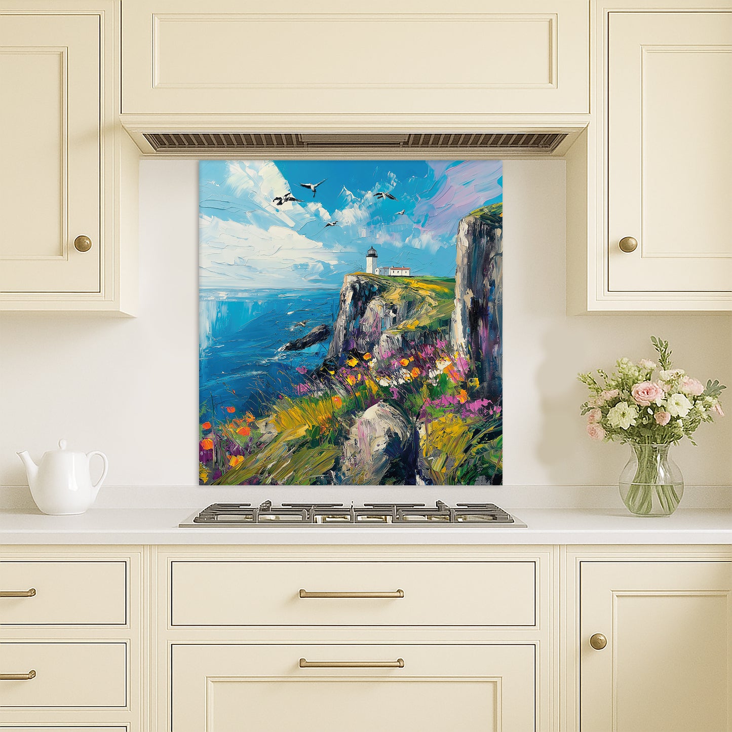 Watcher of the Waves - Kitchen Splashback