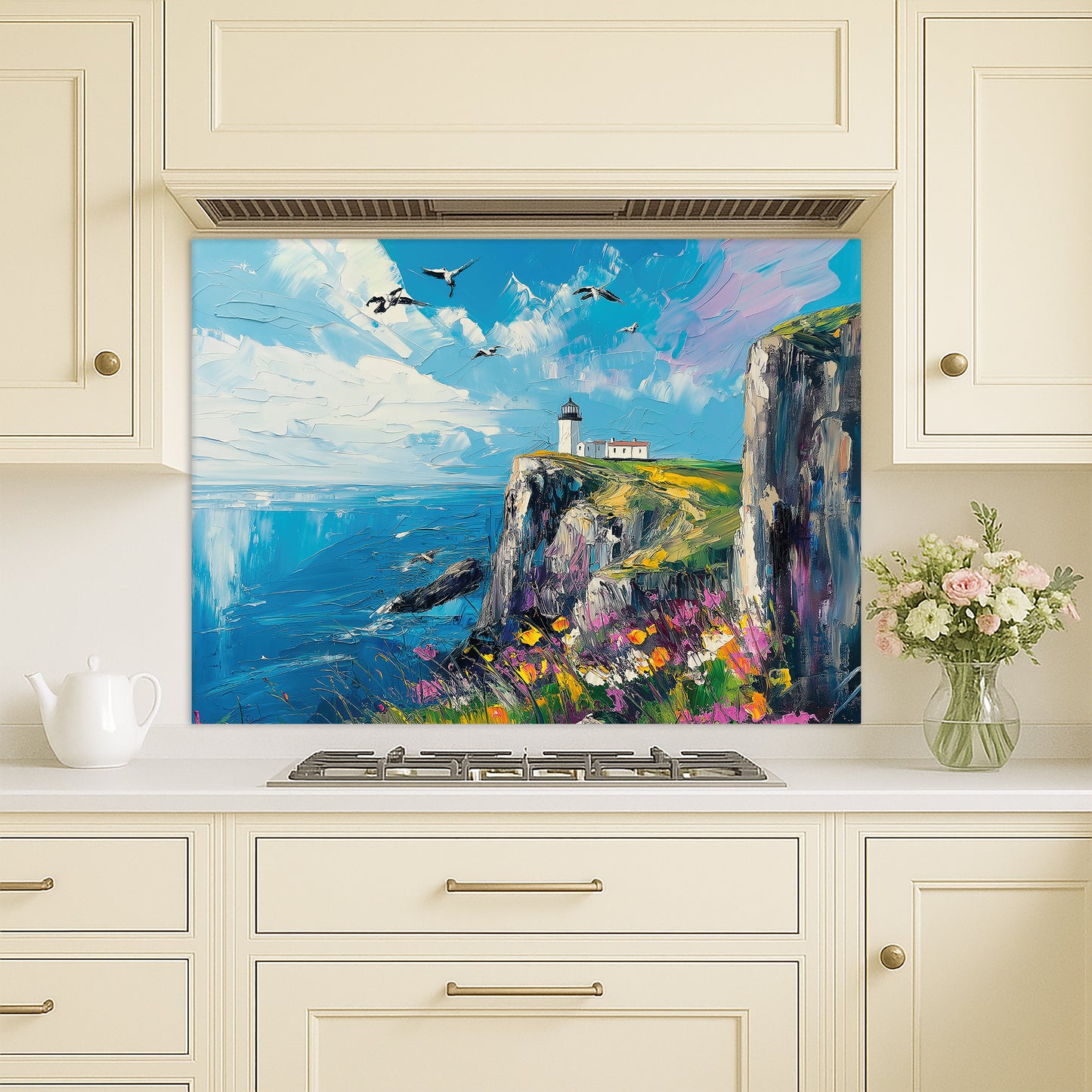 Watcher of the Waves - Kitchen Splashback
