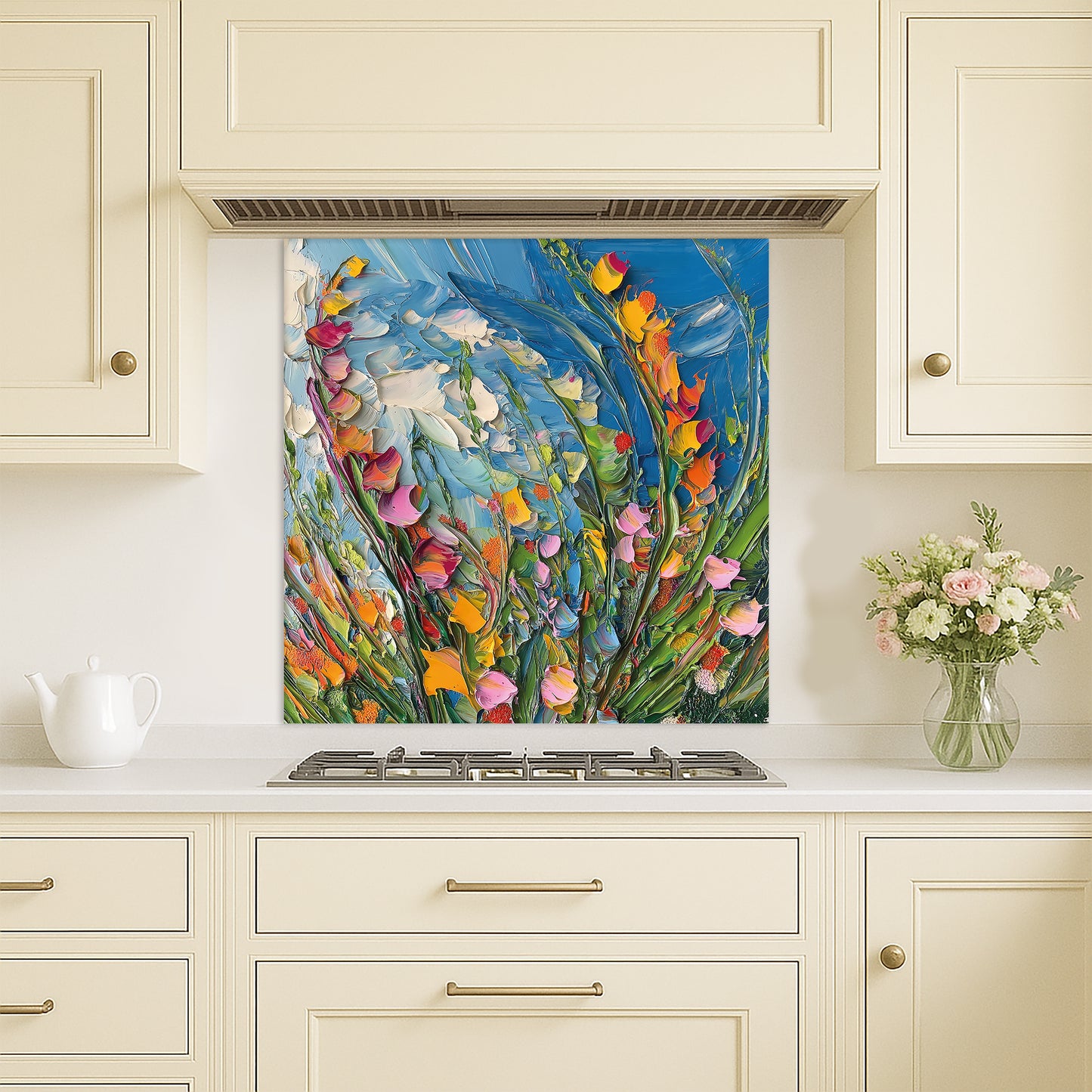 Floral Chorus - Kitchen Splashback