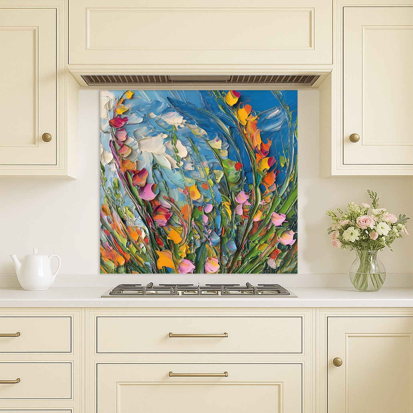 Floral Chorus - Kitchen Splashback