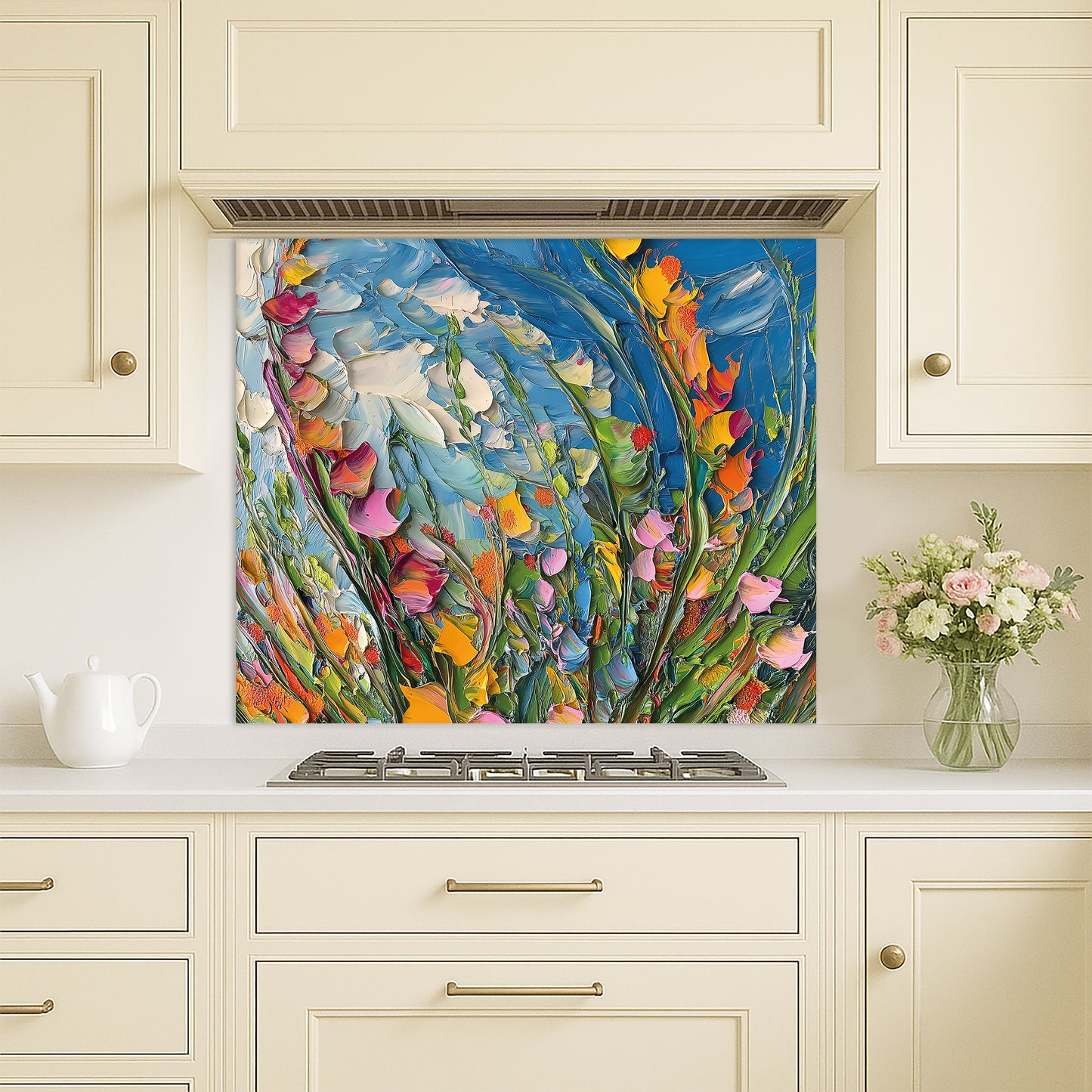 Floral Chorus - Kitchen Splashback