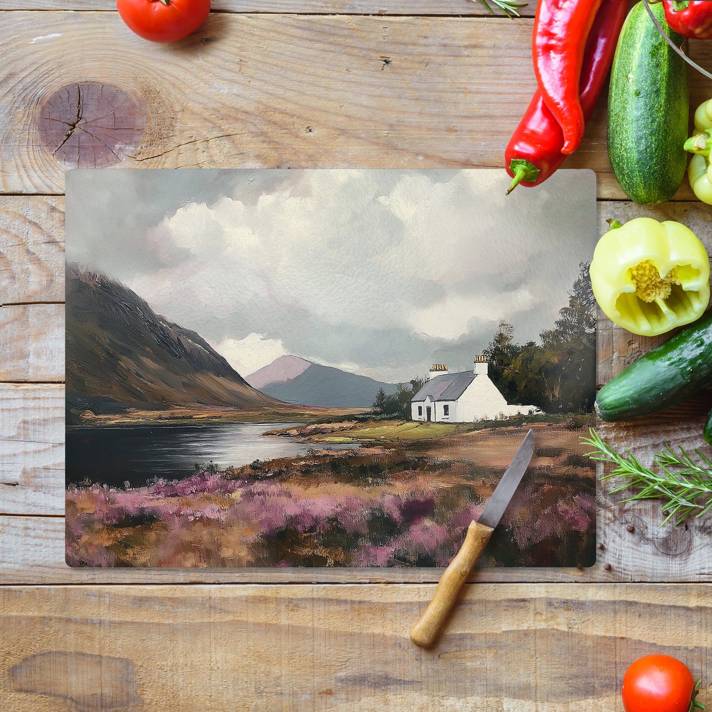 Loch Croft - Glass Worktop Saver (30cm x 40cm)