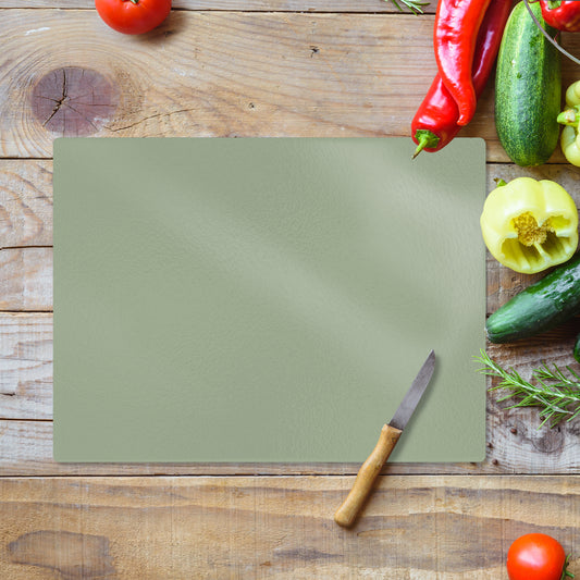 Scottish Sage - Glass Chopping Board