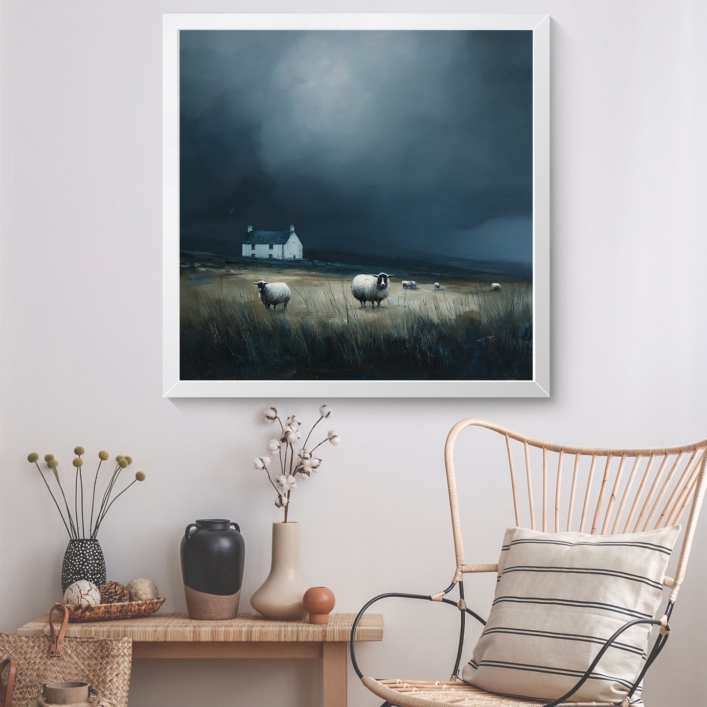Flock By Night - Fine Art Print
