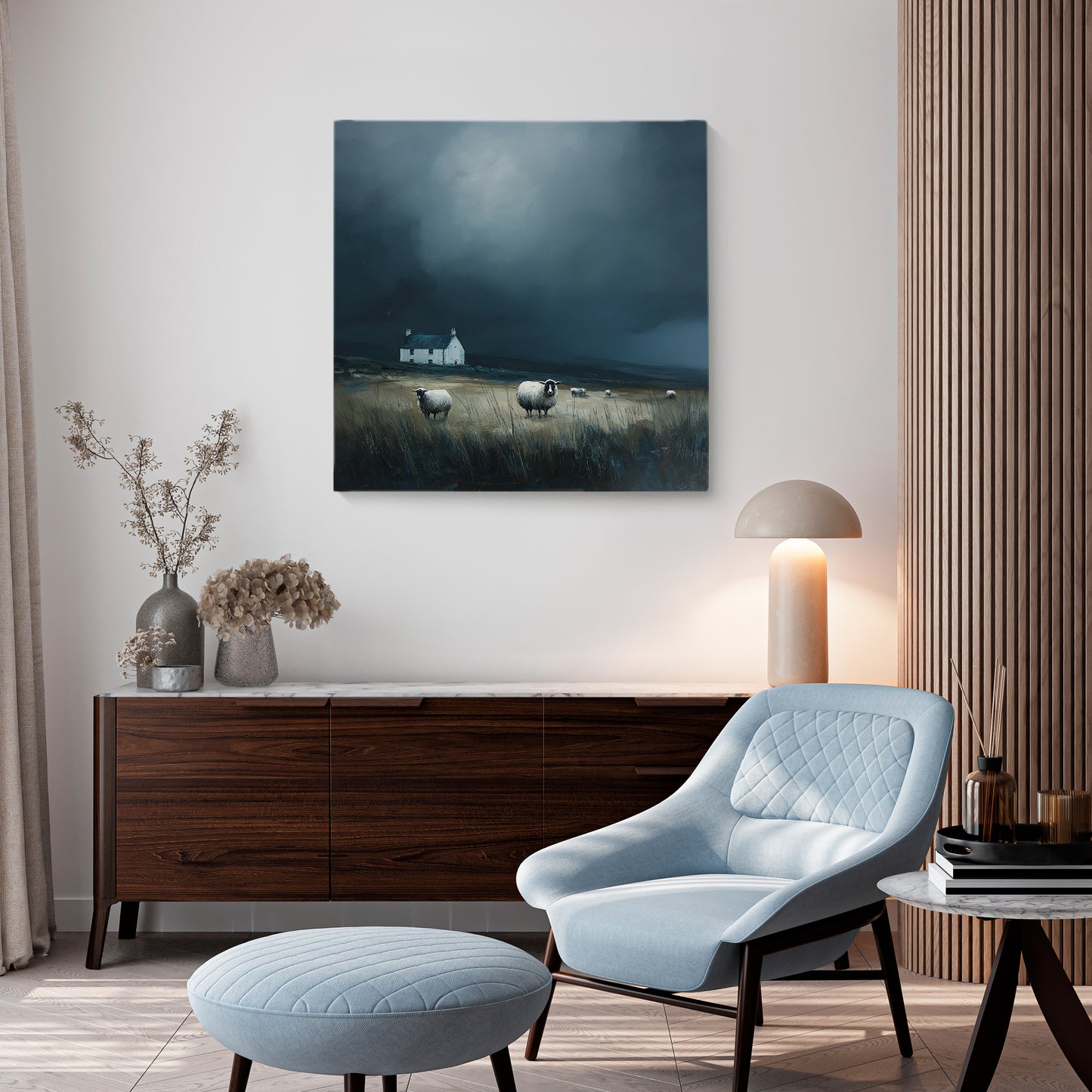 Flock By Night - Canvas Print