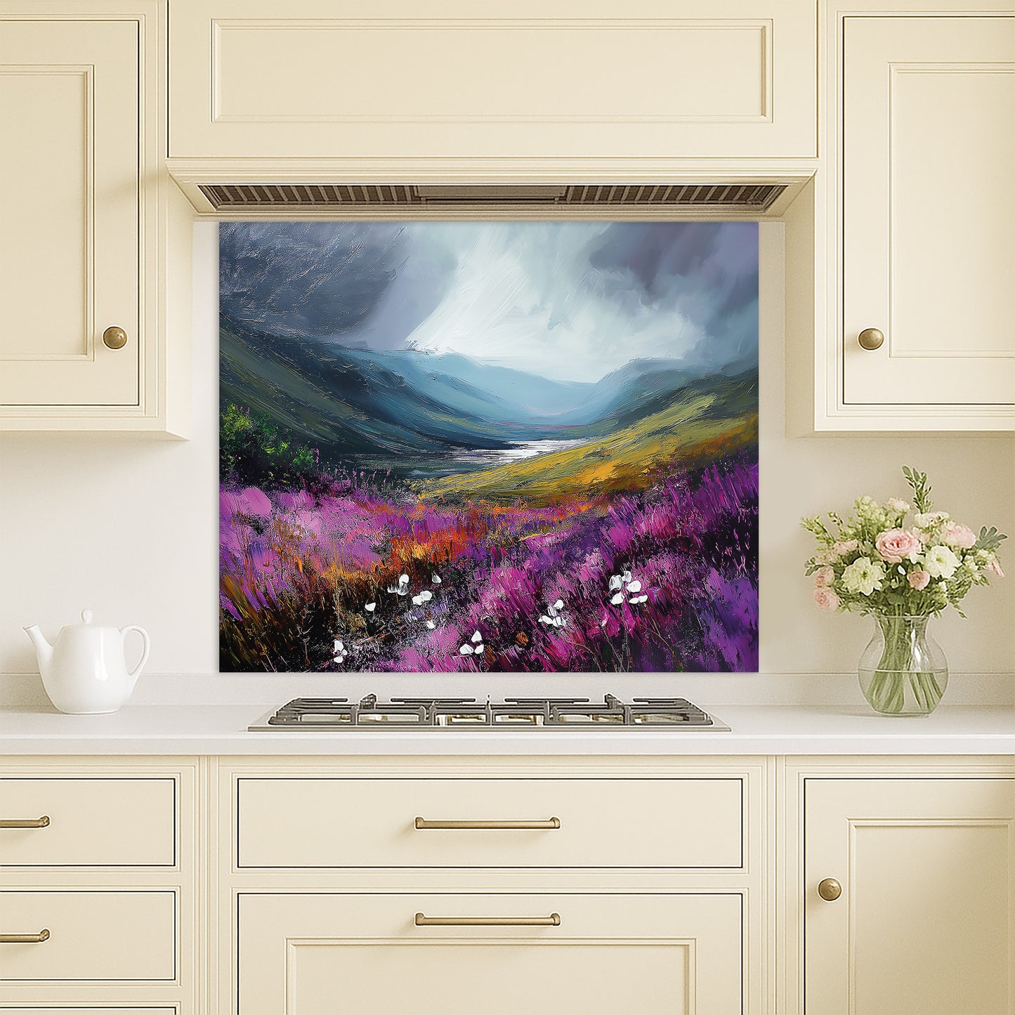 Storm In The Valley - Kitchen Splashback