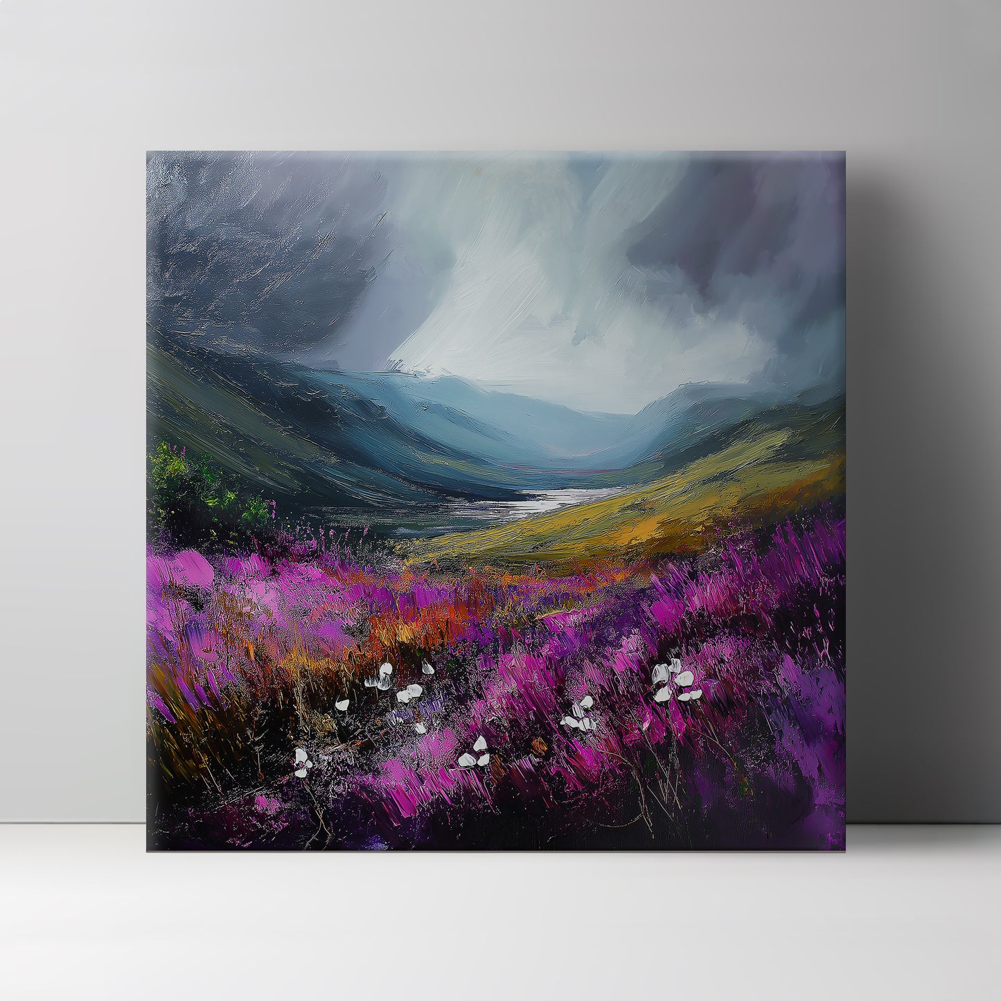 Storm In The Valley - Canvas Print