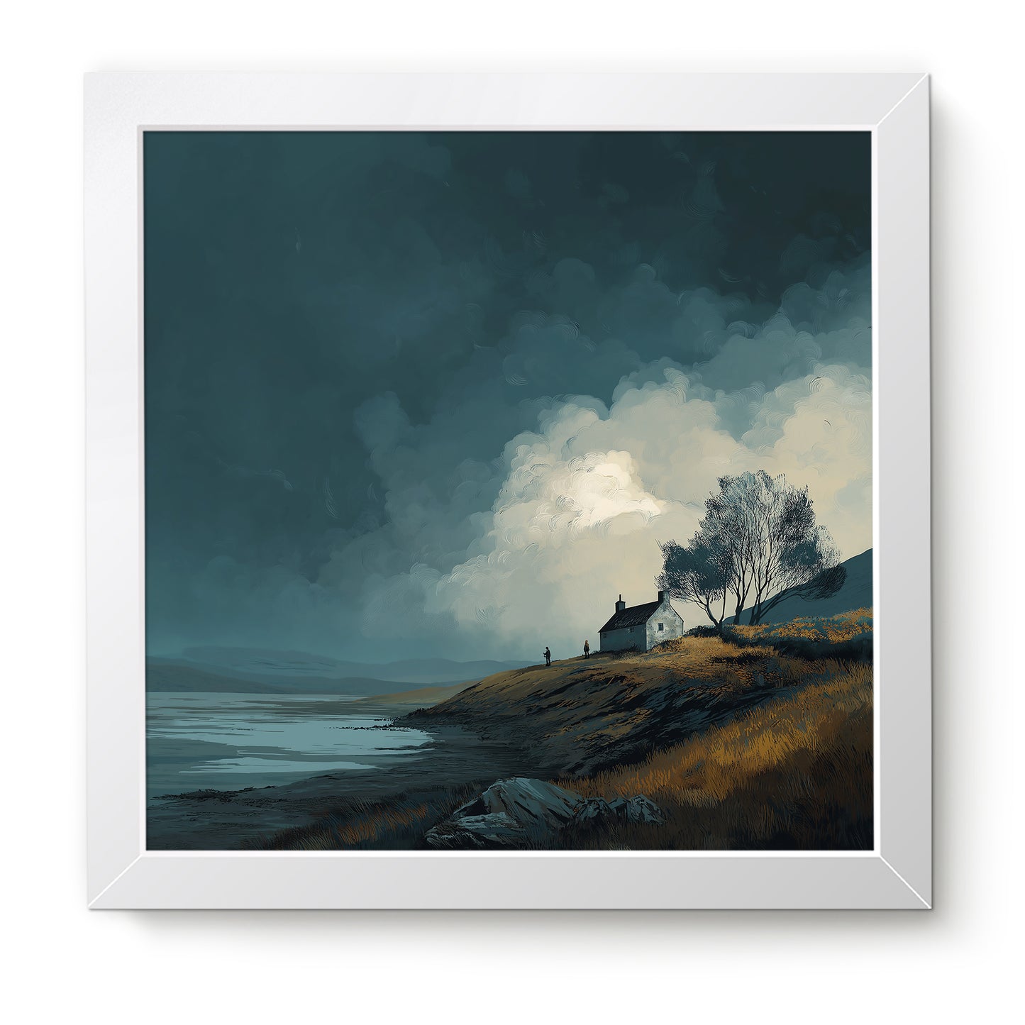 Together Alone - Fine Art Print (16" x 16")