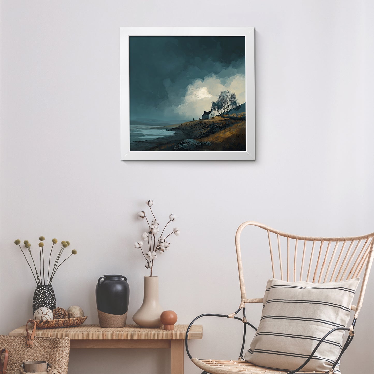 Together Alone - Fine Art Print (16" x 16")