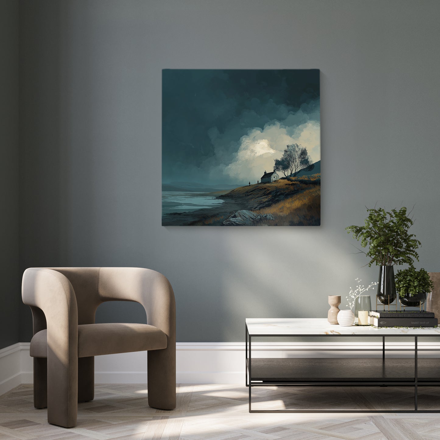 Together Alone - Canvas Print