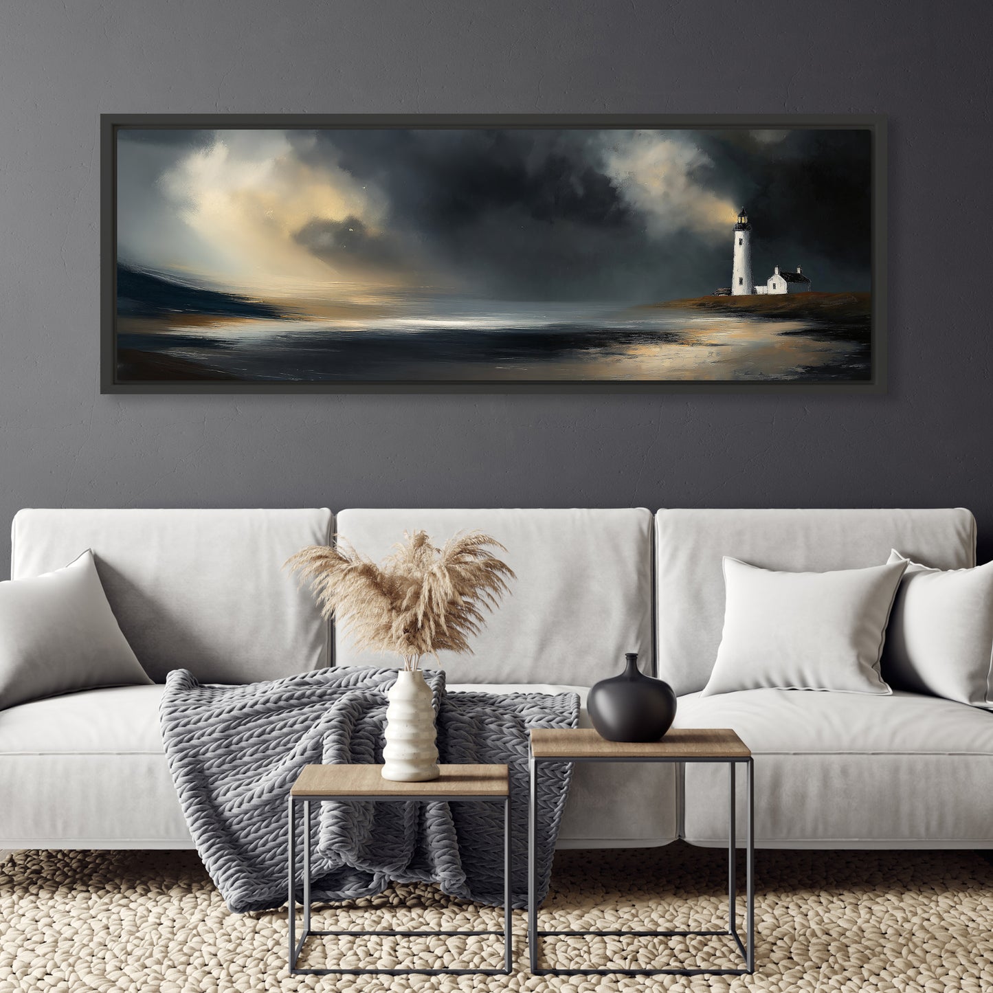 Silent Light - Panoramic Canvas Print (60” x 20”)