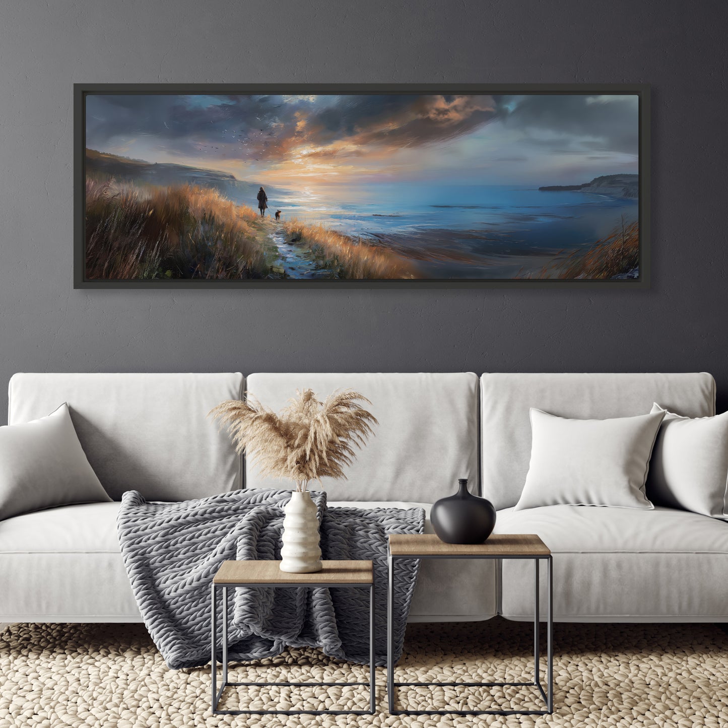 First Light - Panoramic Canvas Print (60” x 20”)