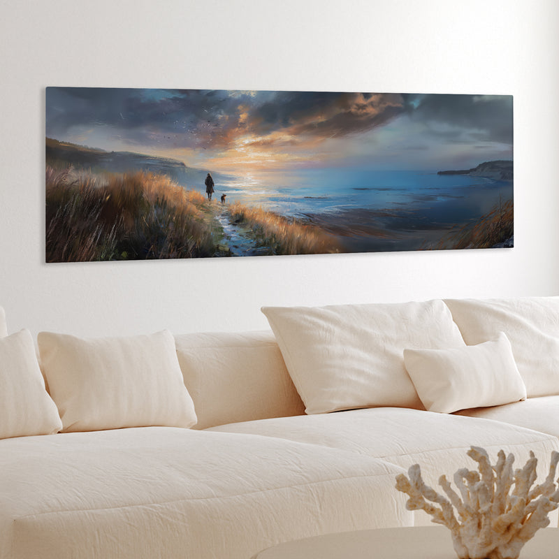 First Light - Panoramic Canvas Print (60” x 20”)