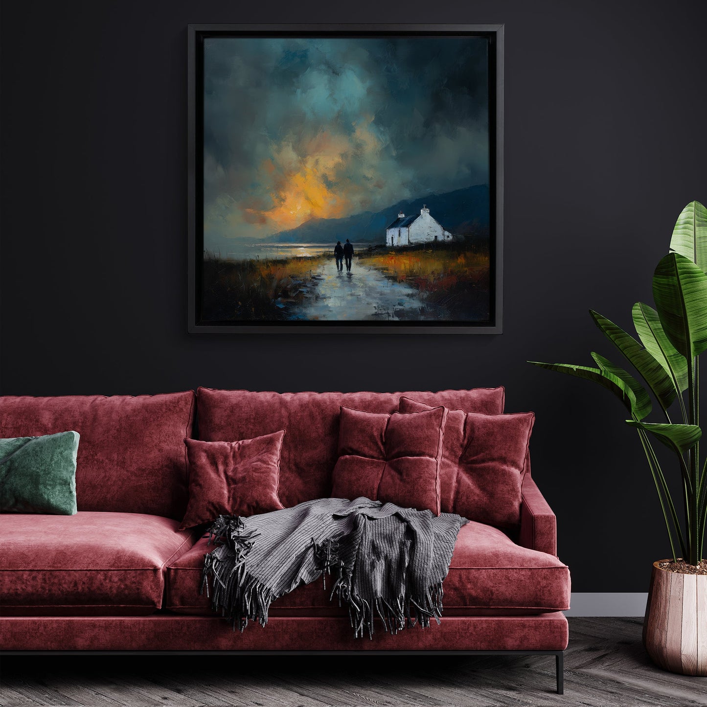 Last Light (Couple Only) - Canvas Print