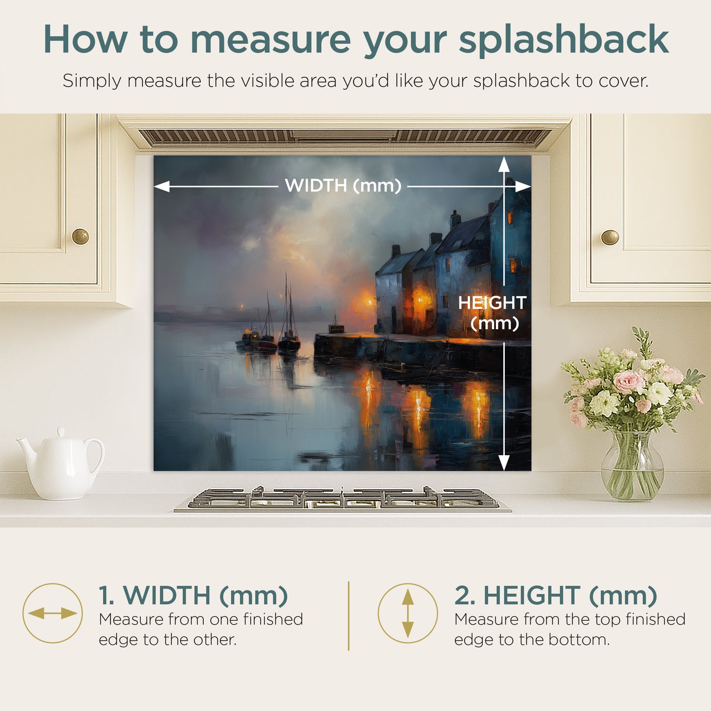 Still Harbour - Kitchen Splashback