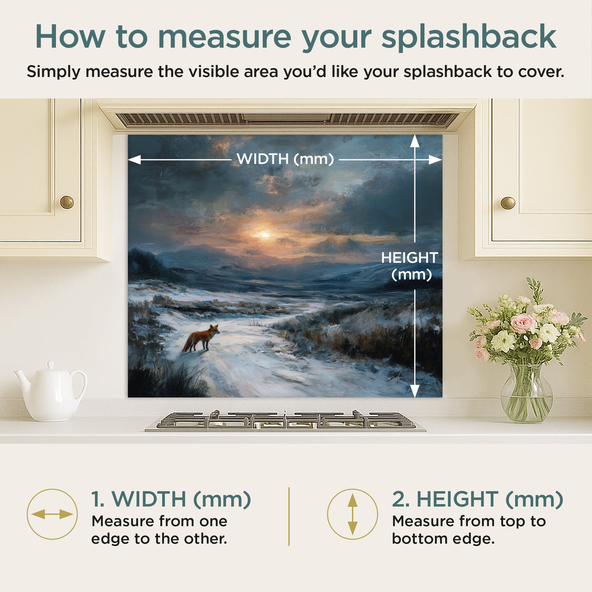 Morning Visits - Kitchen Splashback