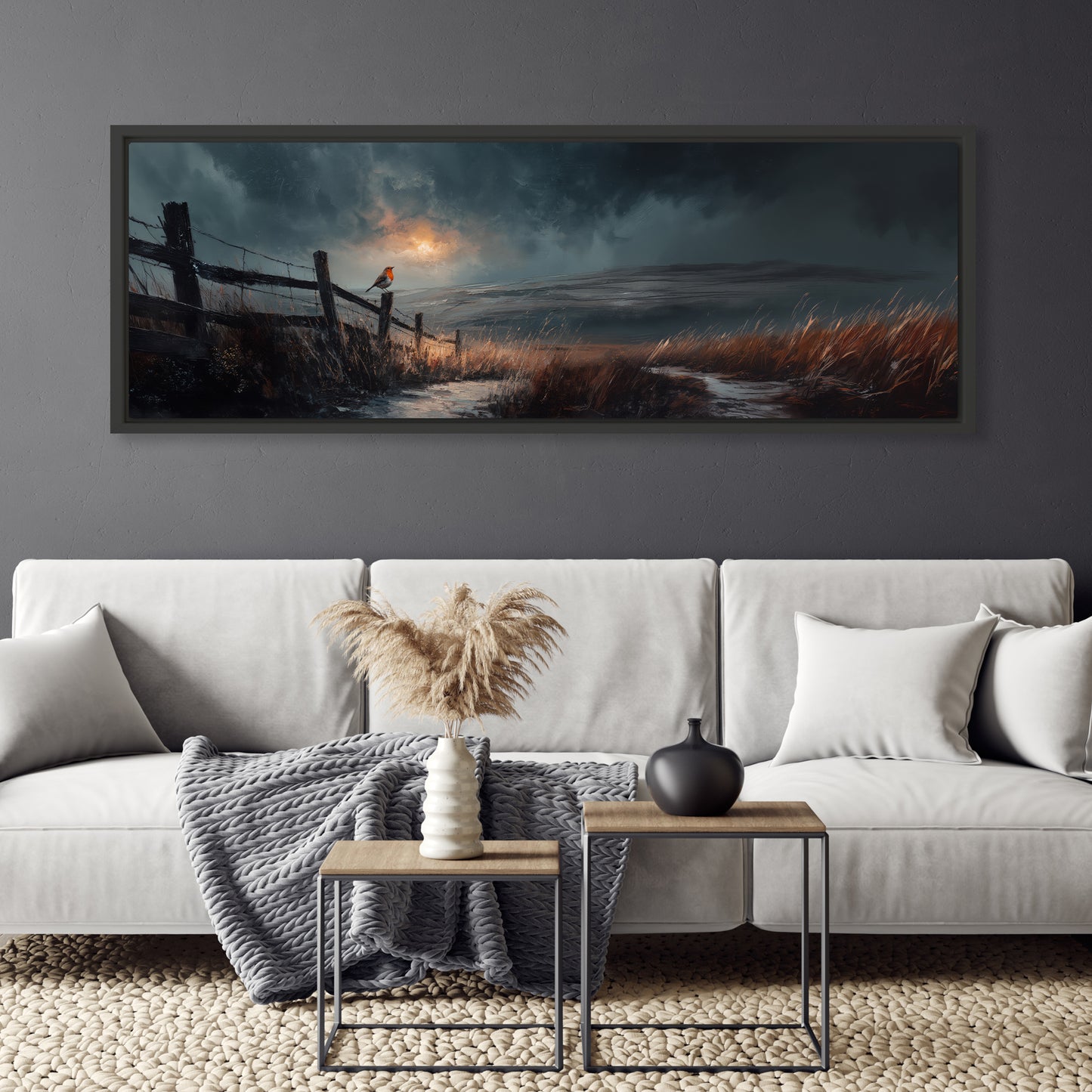 First Song - Panoramic Canvas Print (60” x 20”)