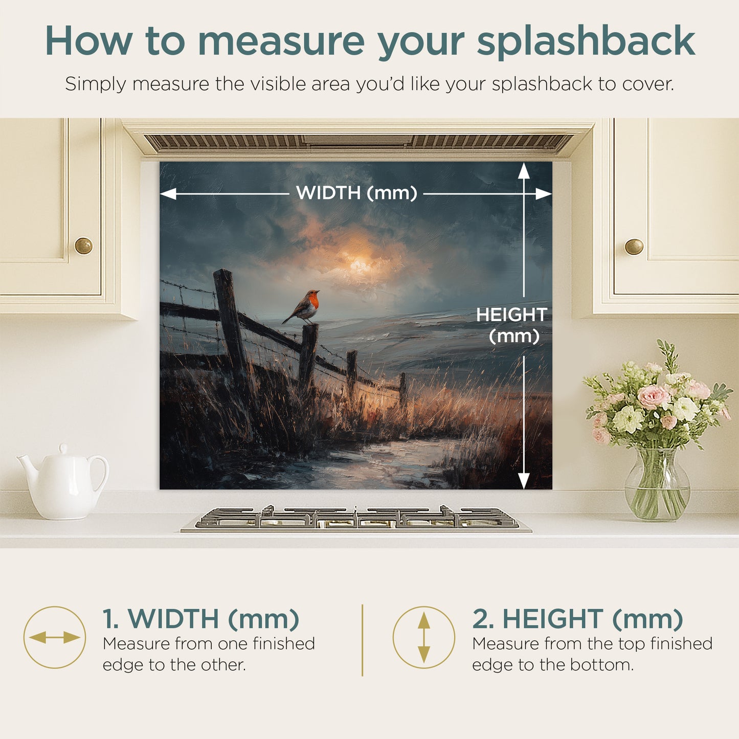 First Song - Kitchen Splashback
