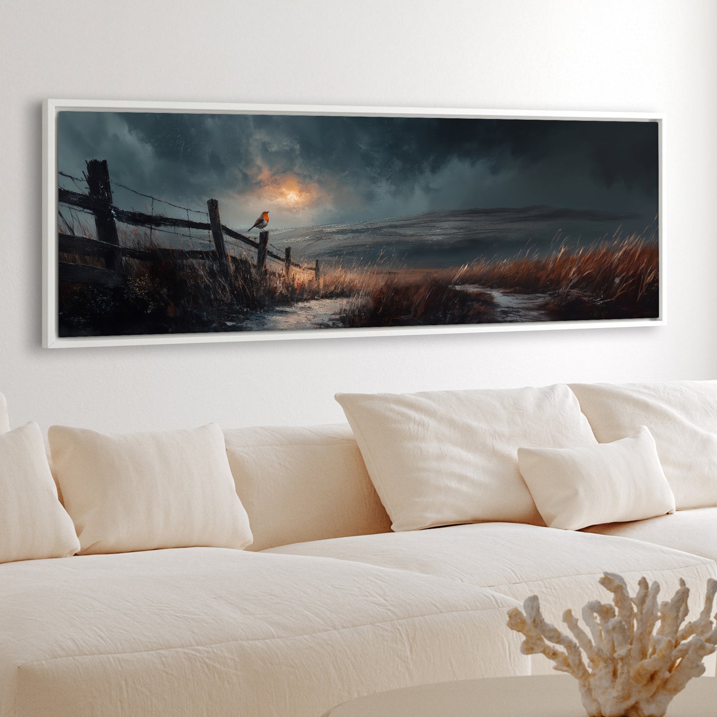 First Song - Panoramic Canvas Print (60” x 20”)