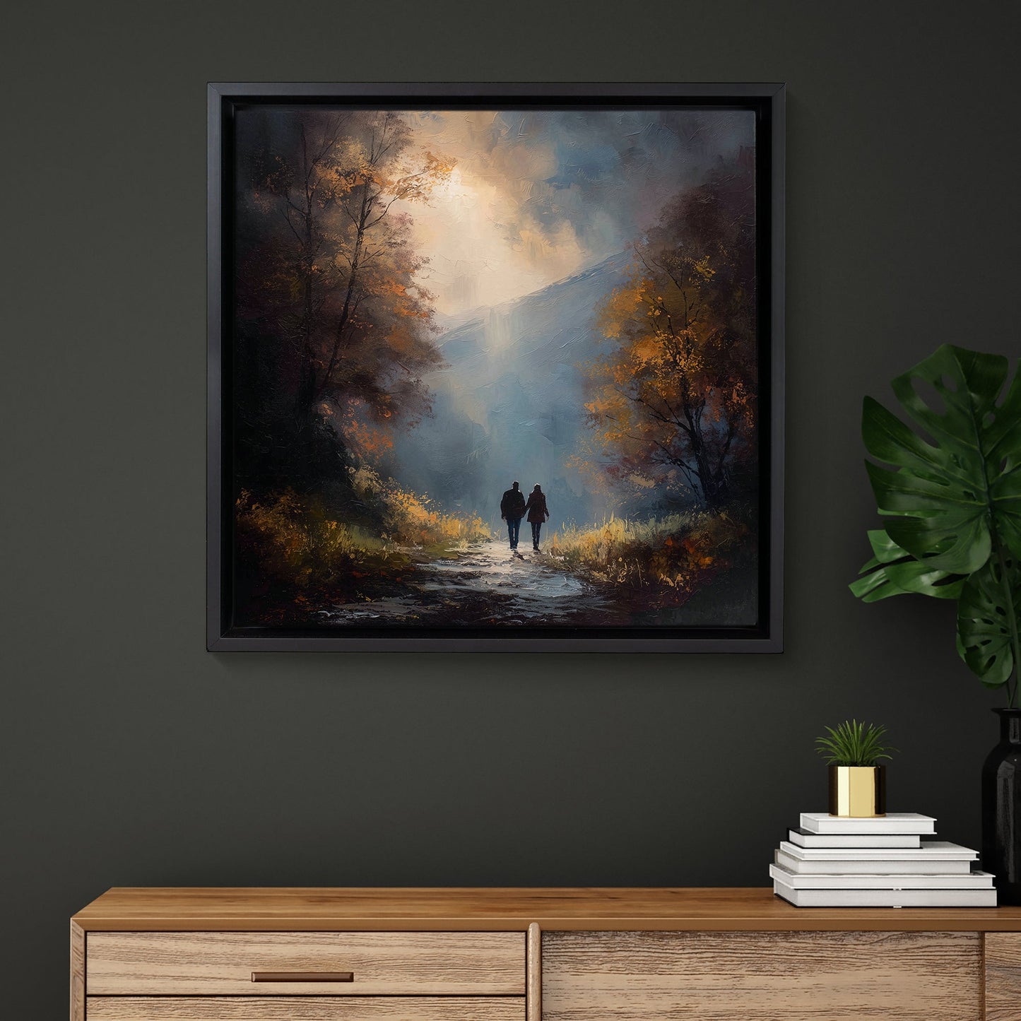 The Way Back Home - Canvas Print
