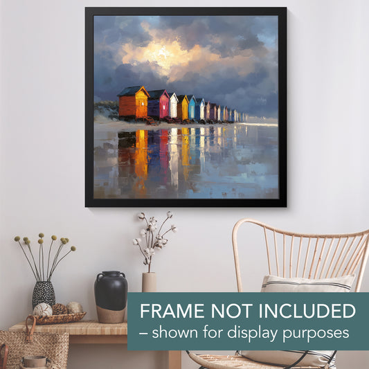 Colours At Low Tide - Fine Art Print