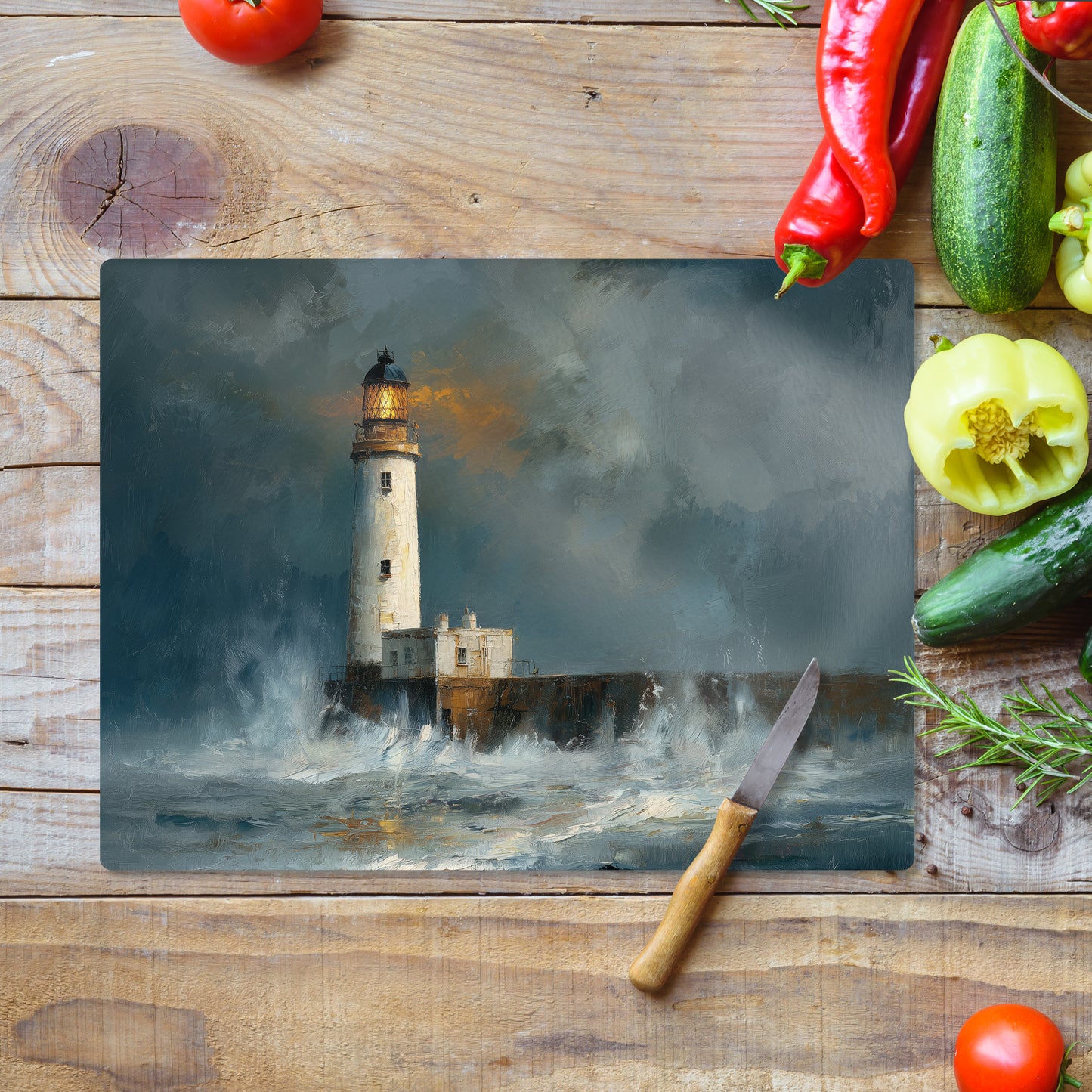 Guiding Light - Glass Worktop Saver (30cm x 40cm)