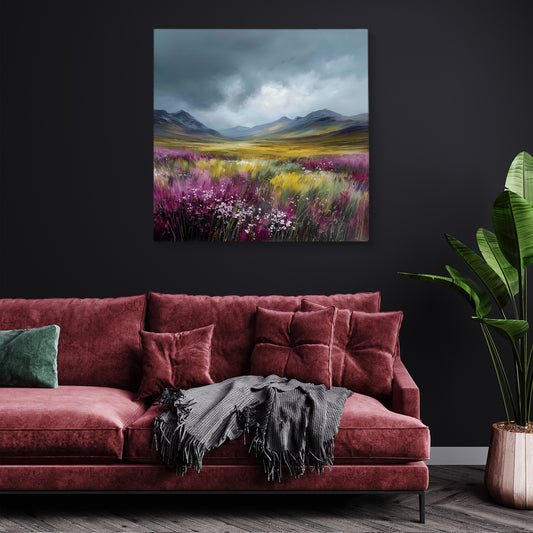 Highland Bloom - Canvas Print