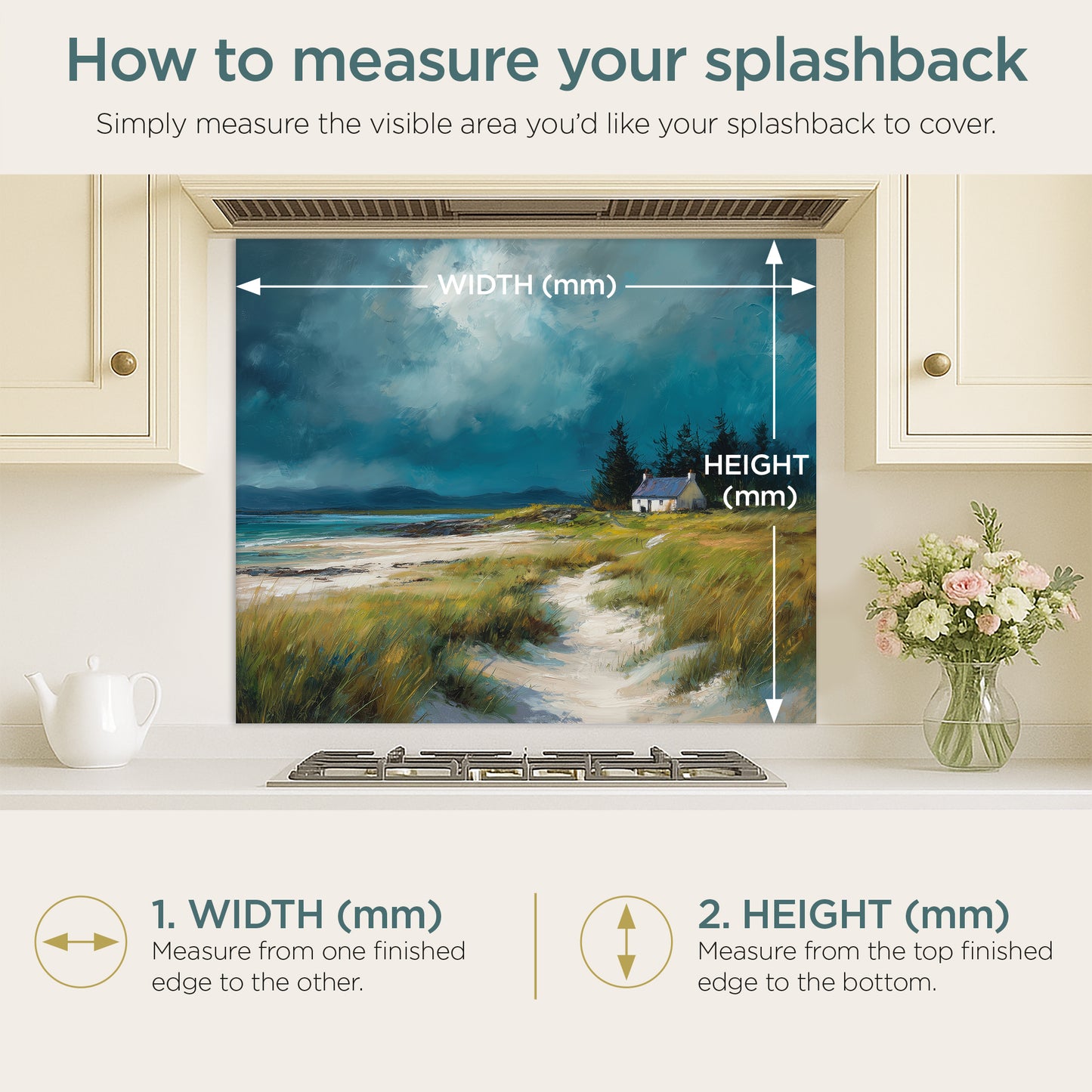 The Place By The Pines - Kitchen Splashback