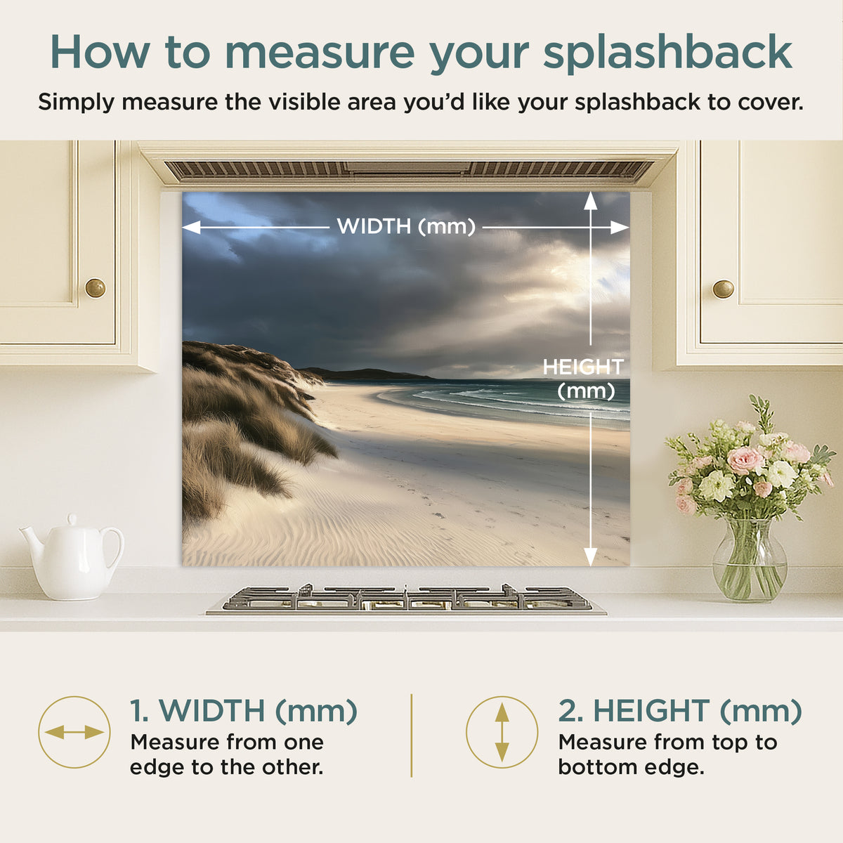 The Calm Before The Storm - Kitchen Splashback