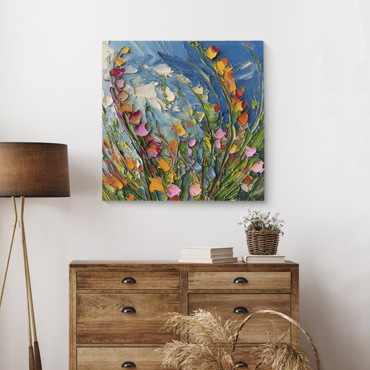Floral Chorus - Canvas Print