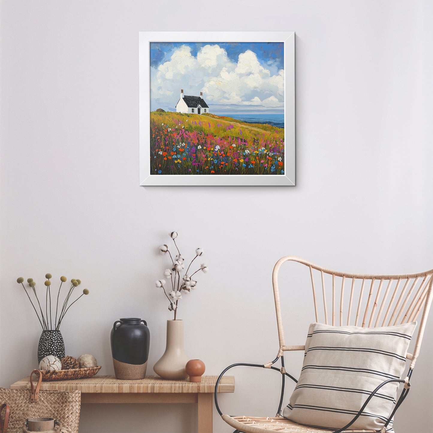 Spring Croft - Fine Art Print (16" x 16")