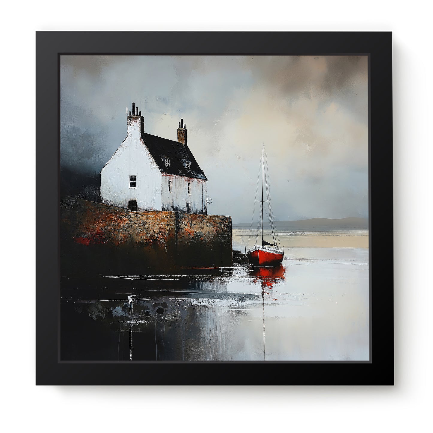White Moor - Fine Art Print (16" x 16")