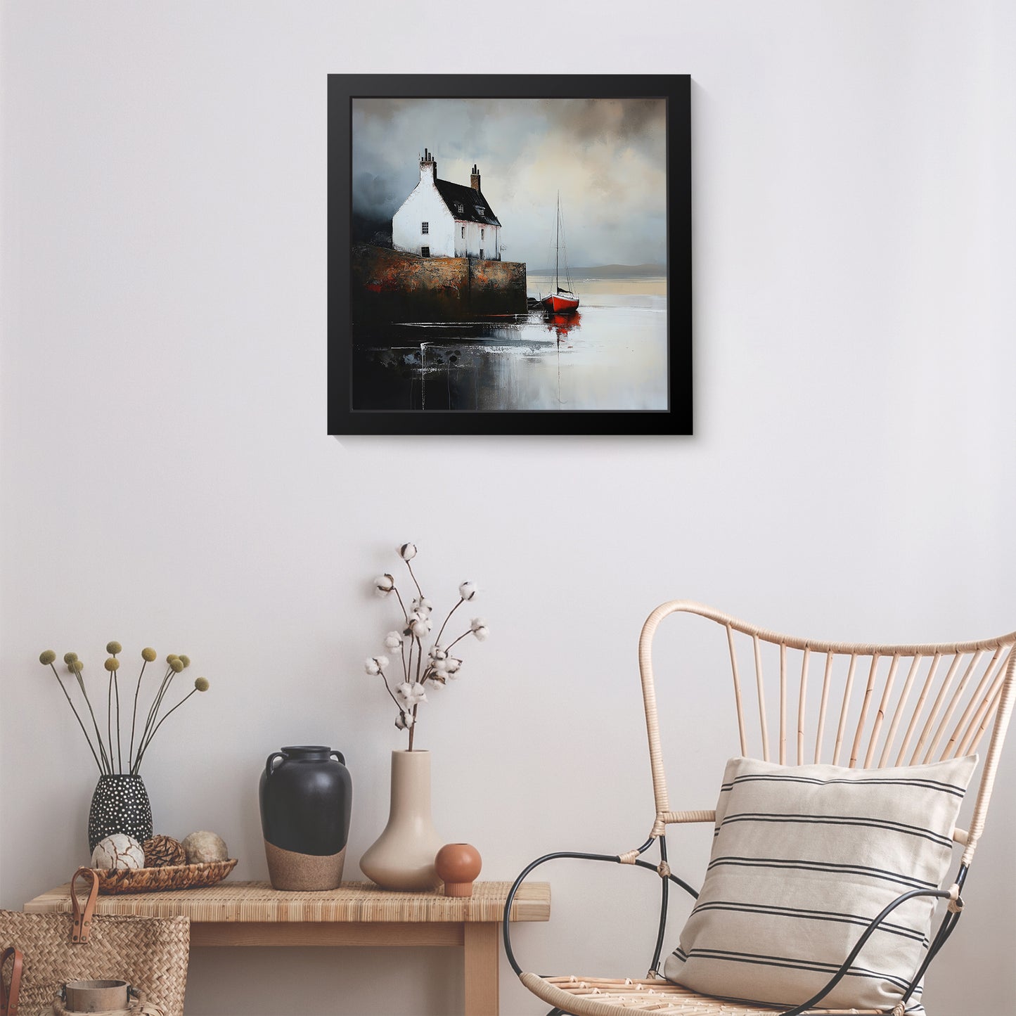 White Moor - Fine Art Print (16" x 16")