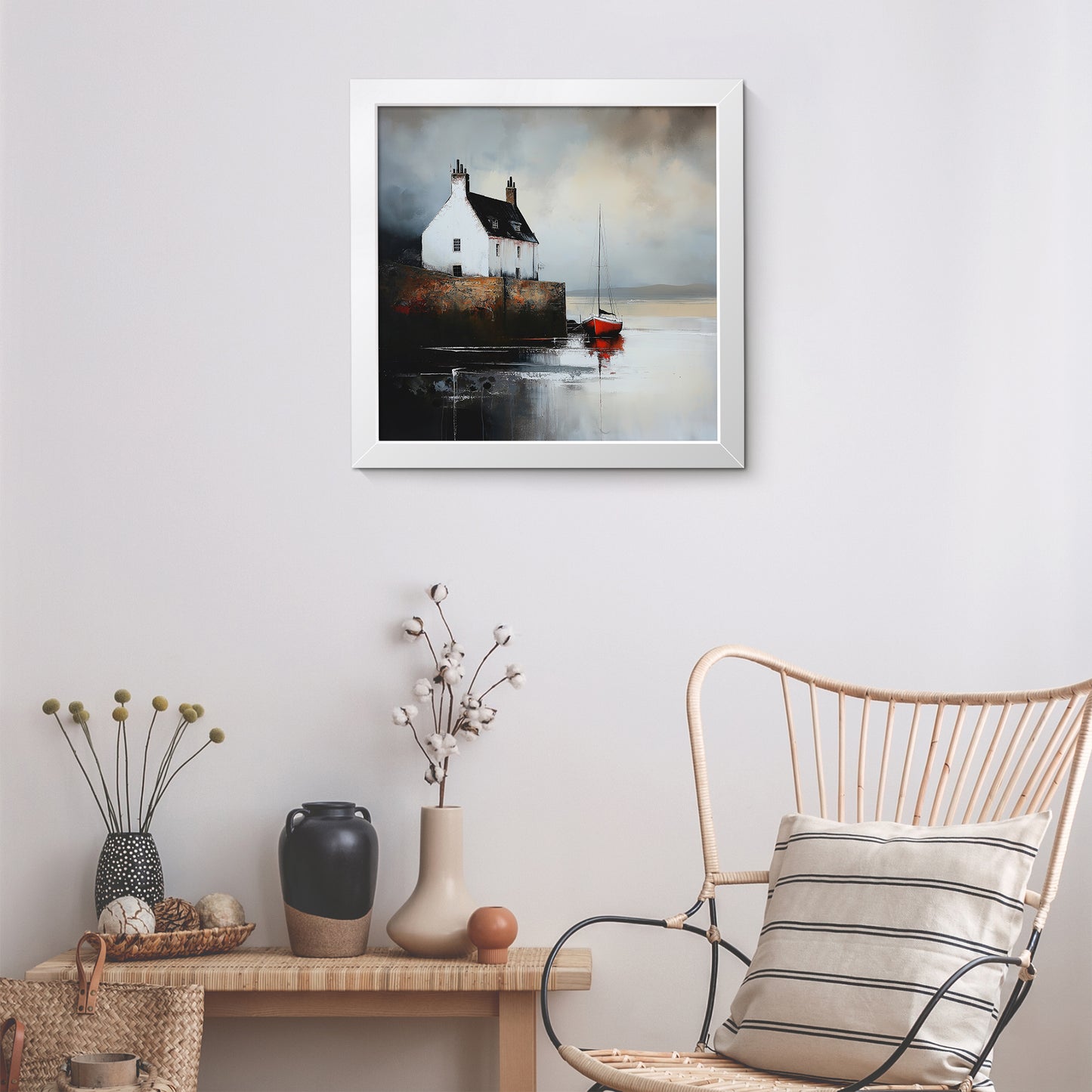 White Moor - Fine Art Print (16" x 16")