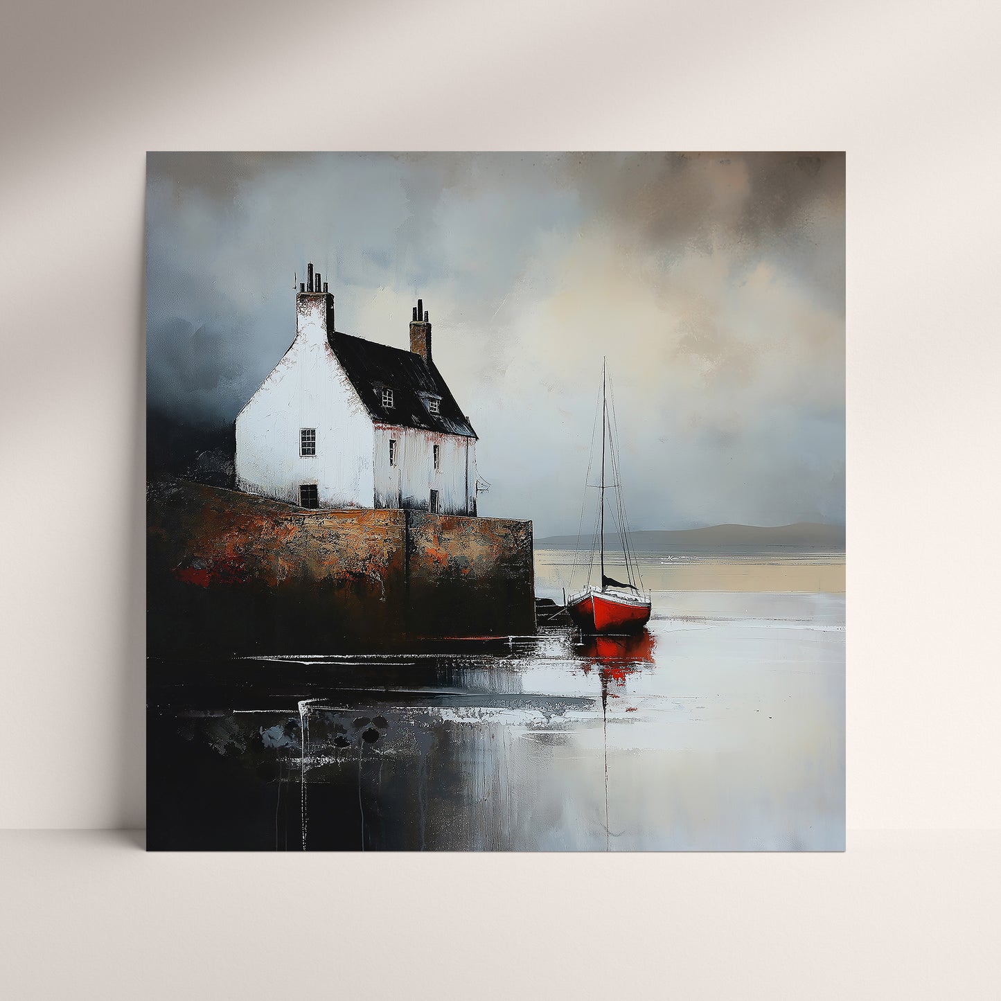 White Moor - Fine Art Print (16" x 16")