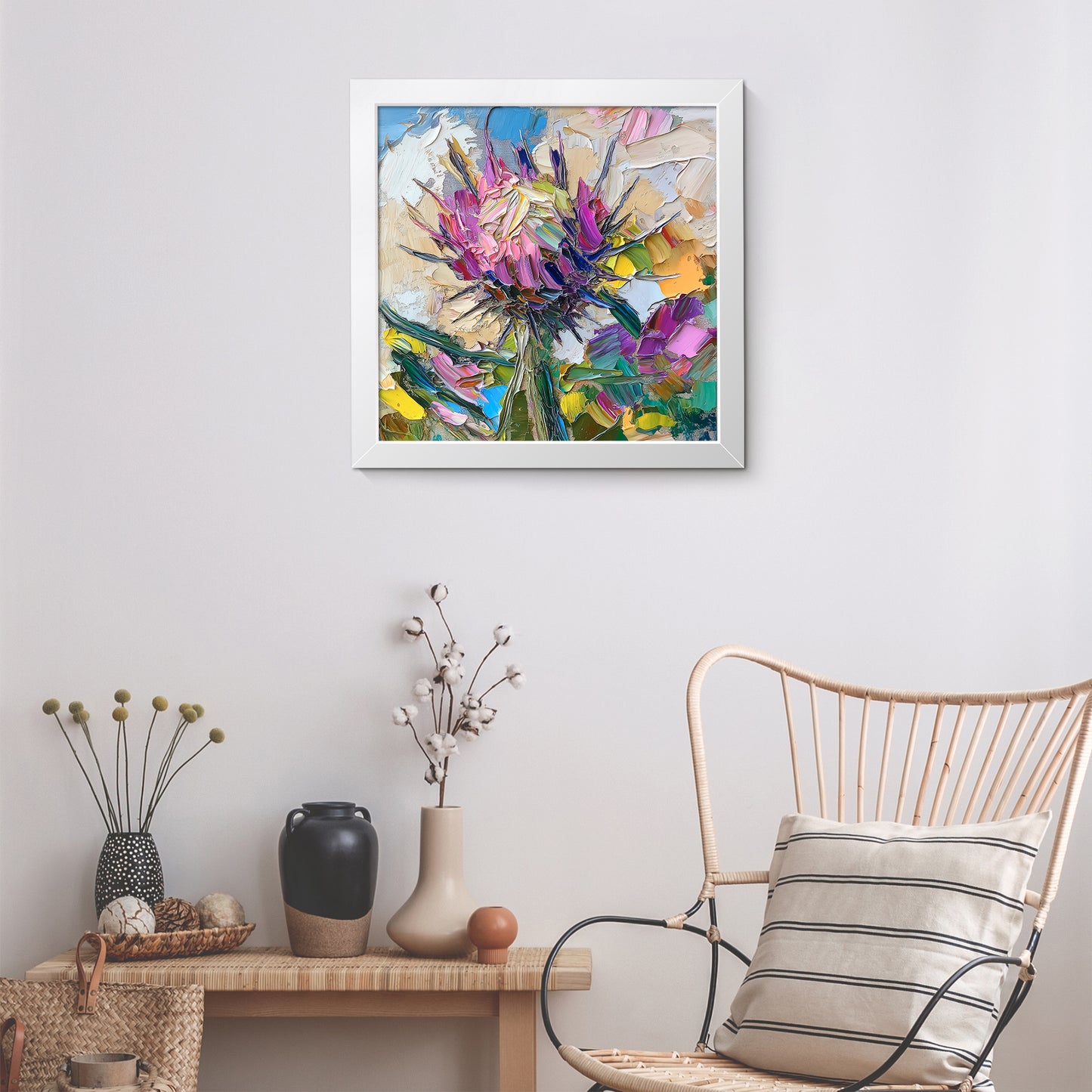Wild Crown - Fine Art Print (16" x 16")