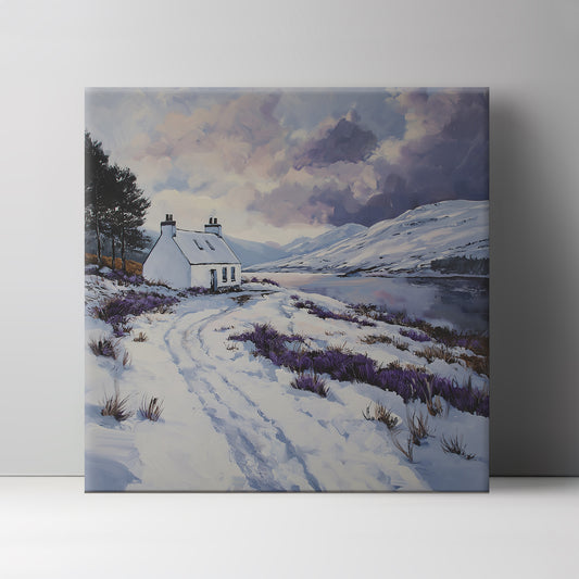 Winter Croft - Canvas Print