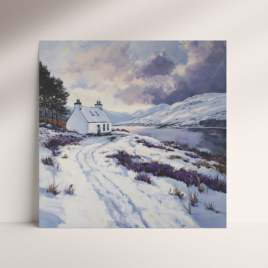 Winter Croft - Fine Art Print (16" x 16")