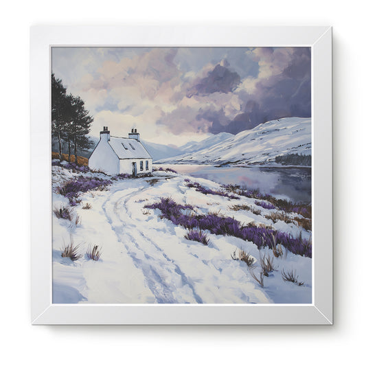 Winter Croft - Fine Art Print (16" x 16")
